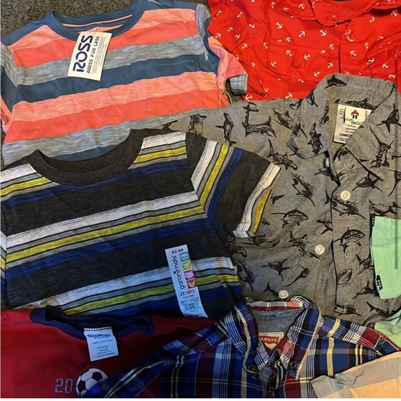 10PC 2T 24 month BUNDLE 2 NWT ALL EUC DRESS SHIRTS BOY KIDS - Picture 4 of 6